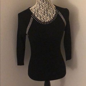 Vila Milano Black Sweater